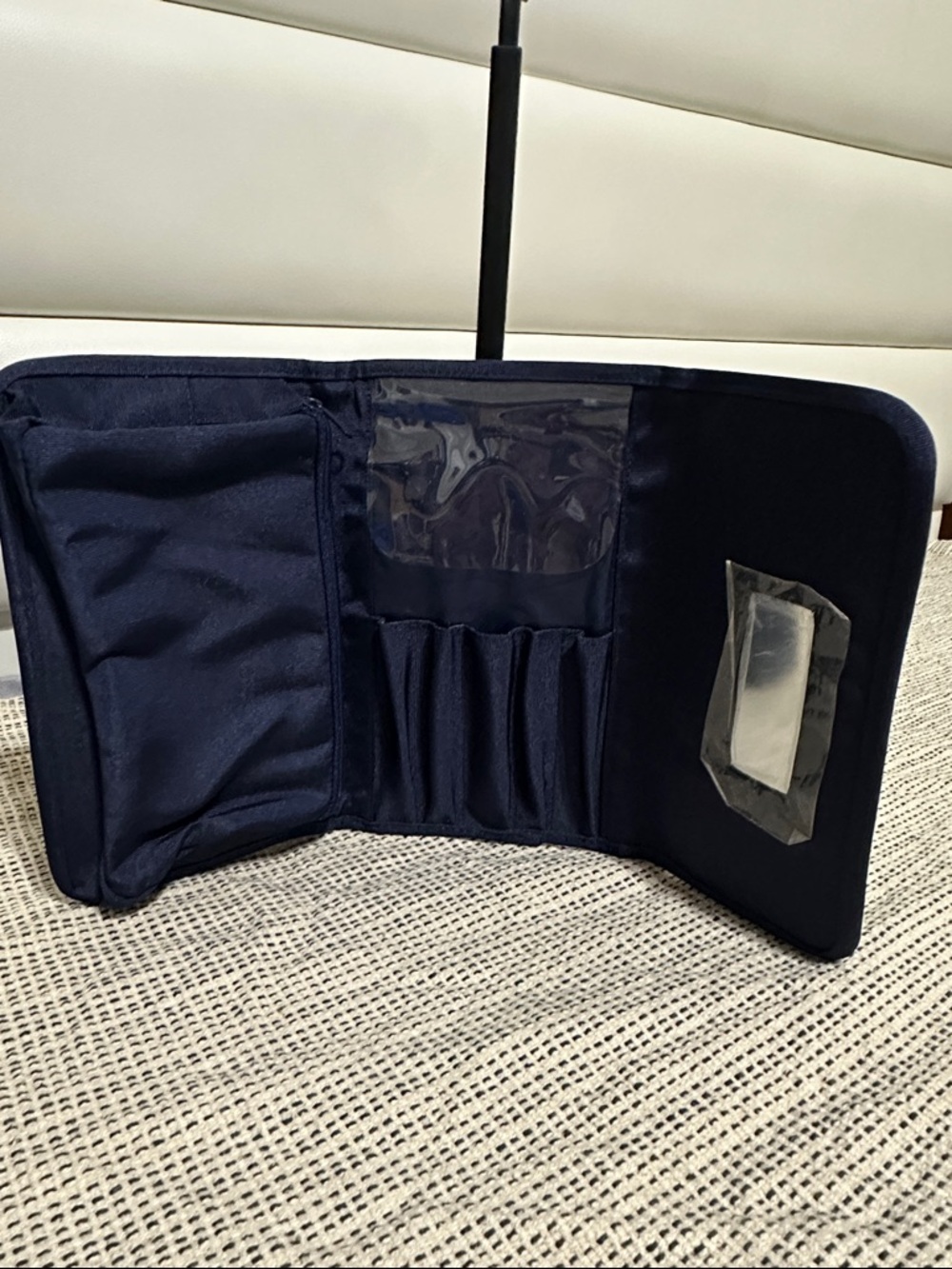Dior Novelty Navy Canvas Make Up/Brush Organizer - Picture 7 of 13